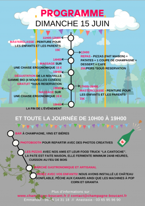 PRGRAMME 15 JUIN