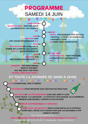 PROGRAMME 14 JUIN